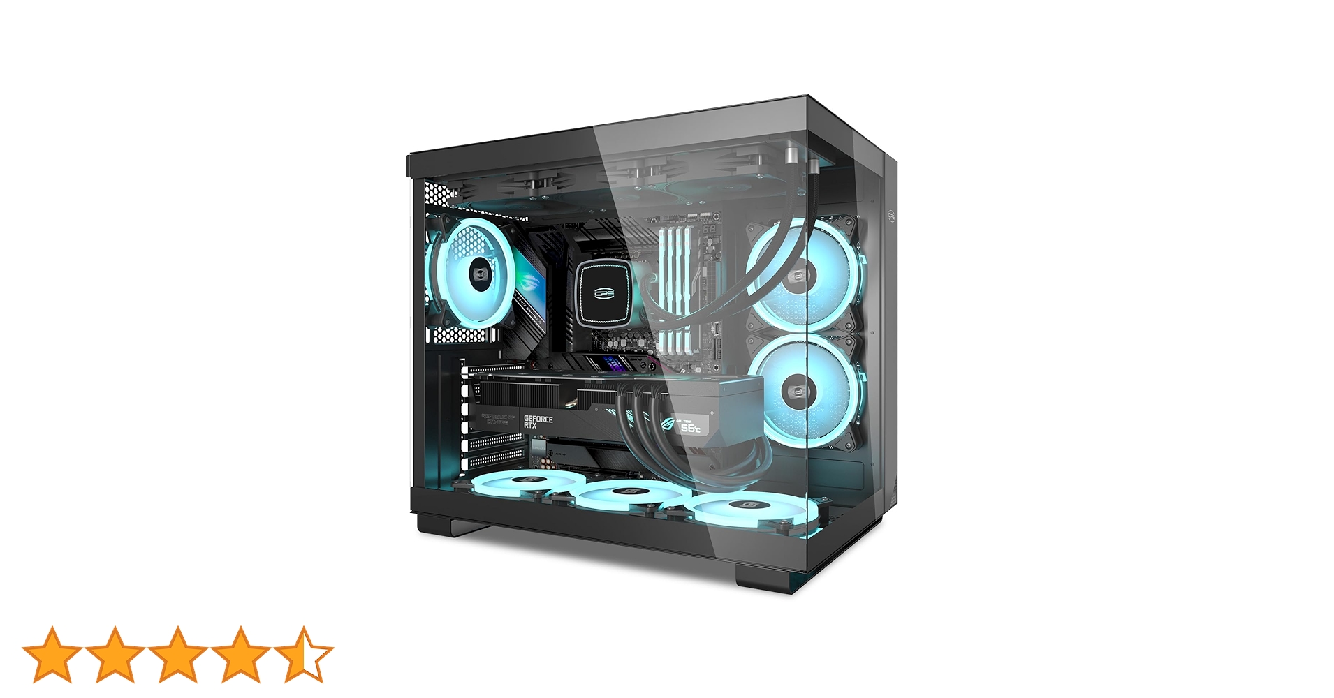 Amazon.co.jp: PCCOOLER CPS C3T500 ARGB タワー ATXケースタワー PC